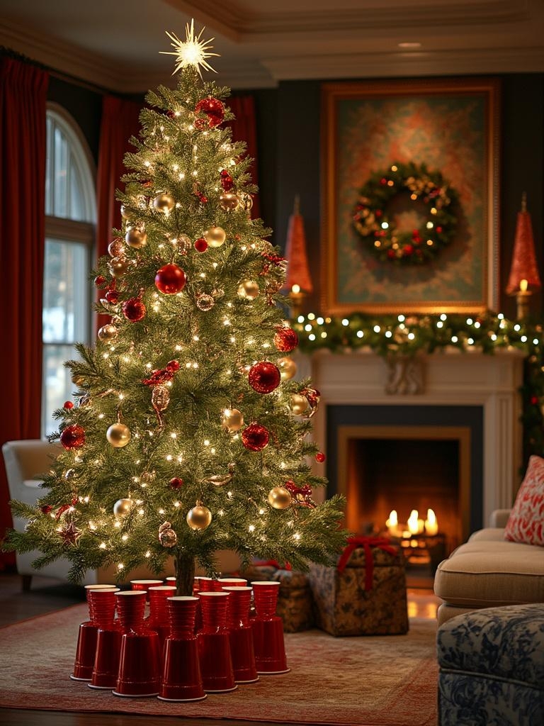 21 Ralph Lauren Christmas Tree Decor Ideas for a Luxe Holiday 29 Ralph Lauren Christmas Tree Decor - Red Solo Cup Base Hack