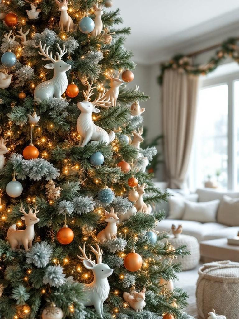 21 Ralph Lauren Christmas Tree Decor Ideas for a Luxe Holiday 40 Ralph Lauren Christmas Tree Decor - Ceramic Animal Figurines
