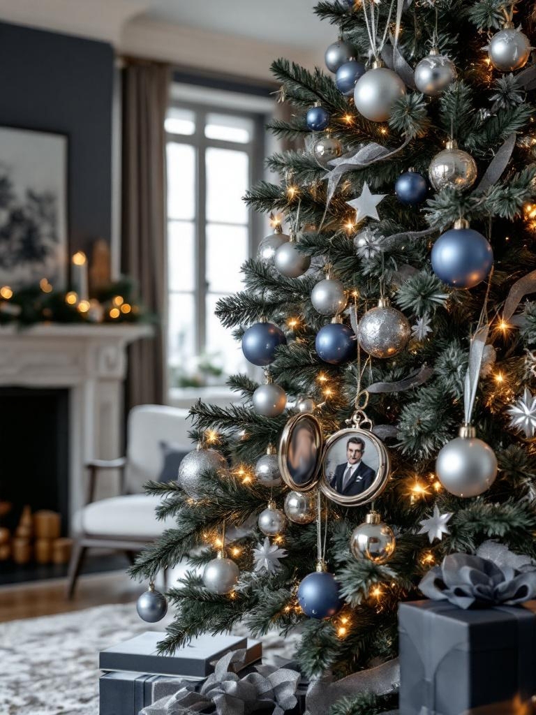 21 Ralph Lauren Christmas Tree Decor Ideas for a Luxe Holiday 23 Ralph Lauren Christmas Tree Decor - Pocket Watch Clock Face