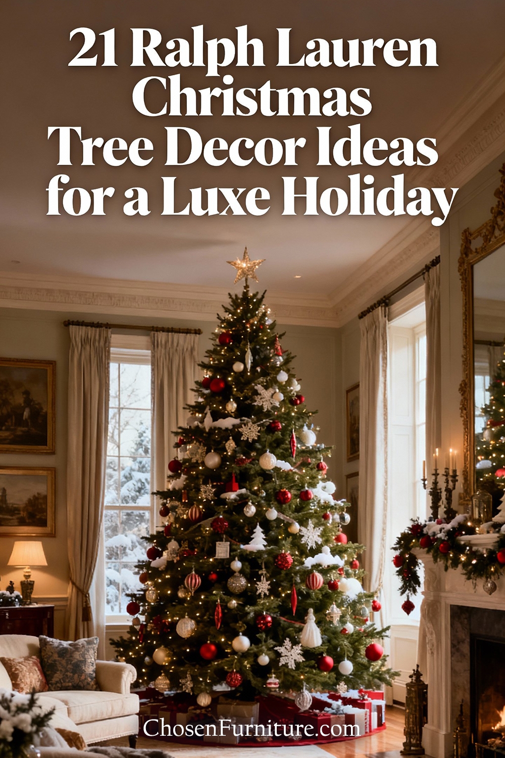 21 Ralph Lauren Christmas Tree Decor Ideas for a Luxe Holiday 13 21 Ralph Lauren Christmas Tree Decor Ideas for a Luxe Holiday