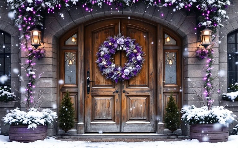 17 Winter Boho Front Door Decor Ideas
