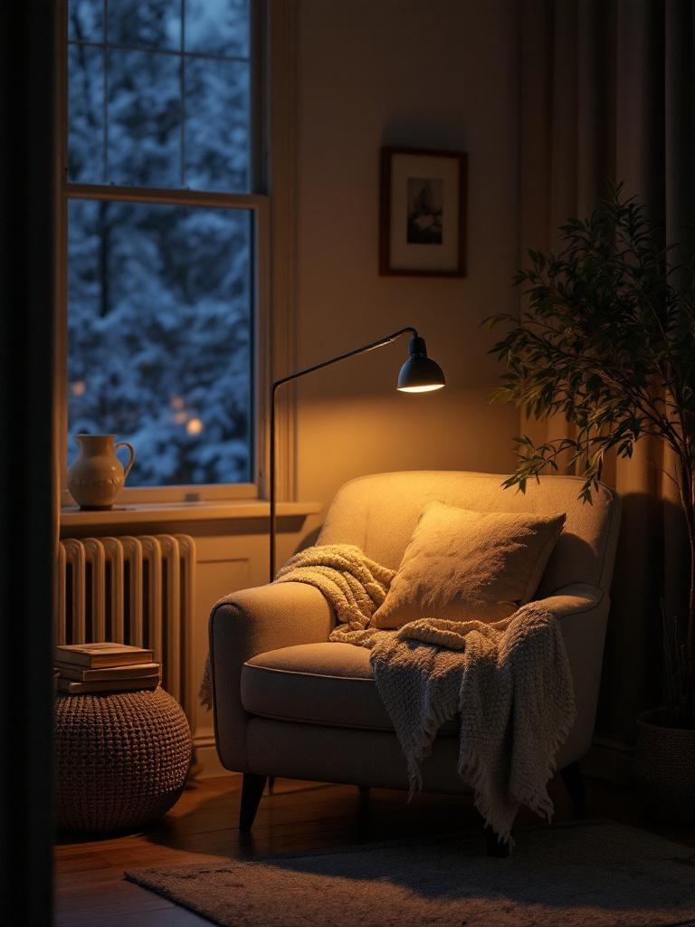 Create a Reading Nook with Clip-On Spotlight