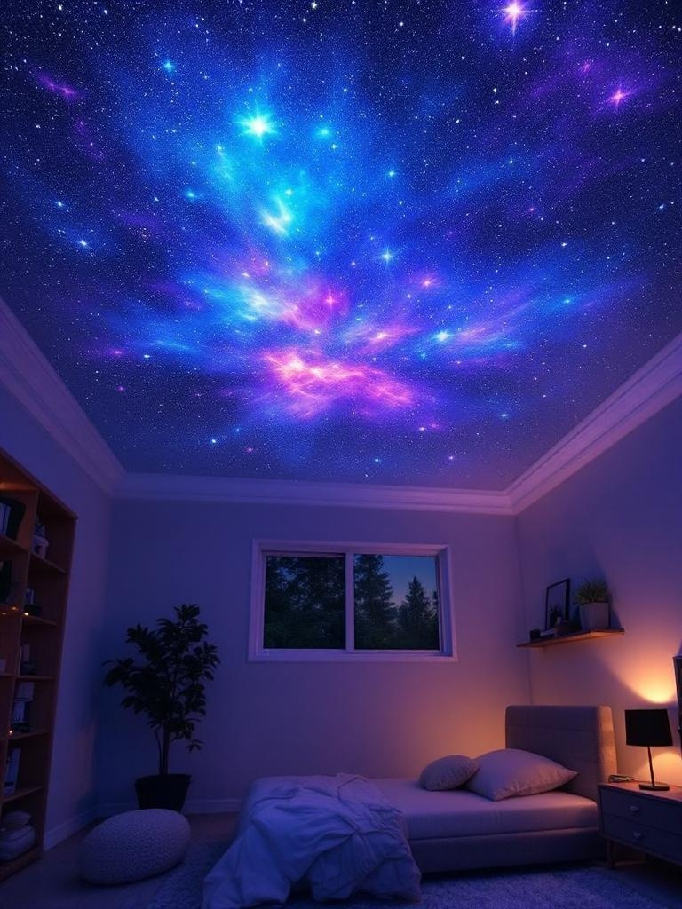 Hang a Star Projector for Ceiling Wonder