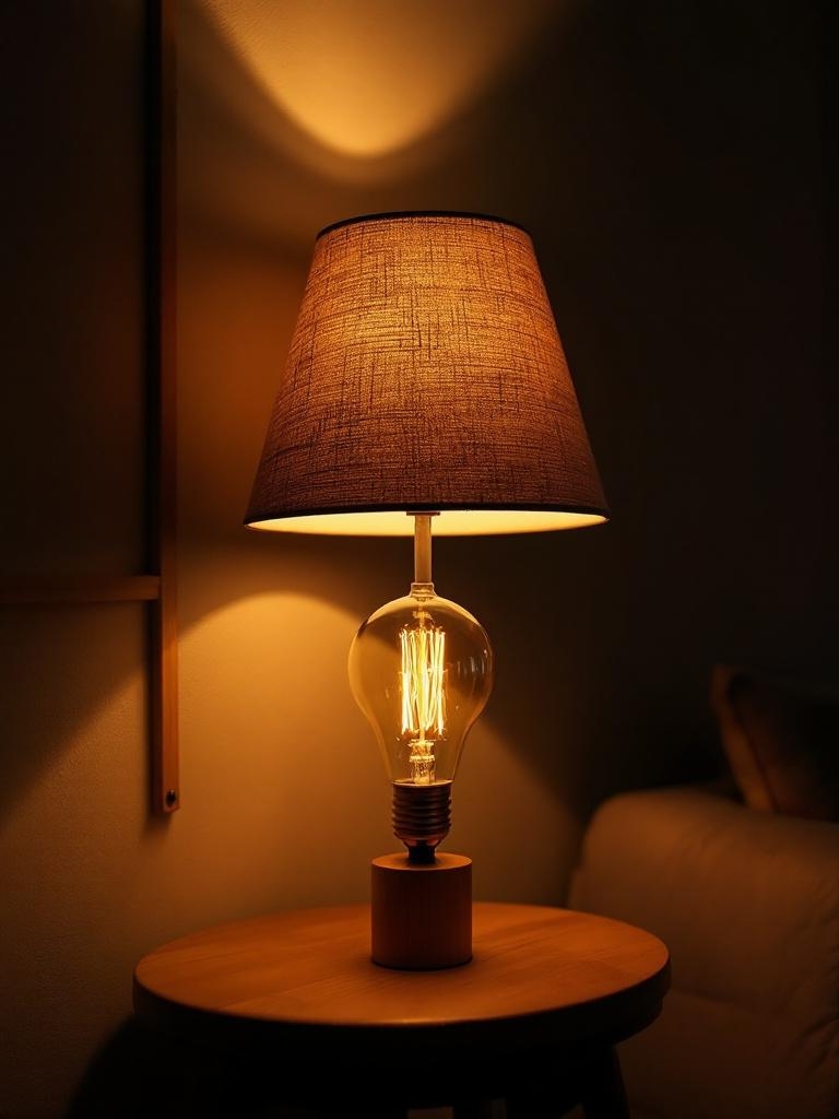 Upgrade Your Lampshades to Warm Bulbs