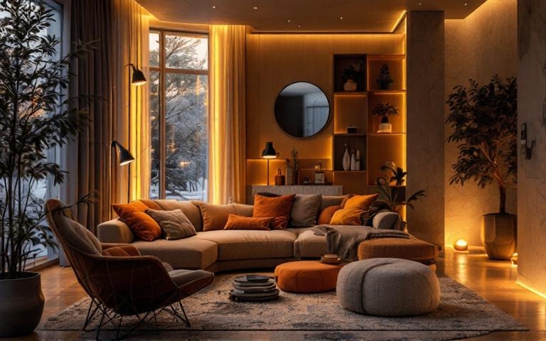 12 Magical Ambient Lighting Winter Ideas for a Hygge Home