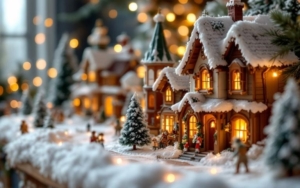 15 Whimsical Christmas Village Decor Ideas