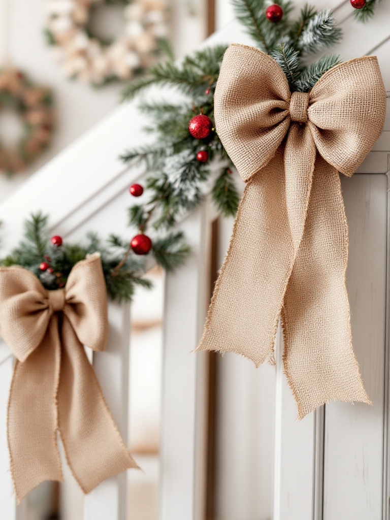 19 Dollar Tree Christmas Decor Hacks Under $1 (You'll Want ALL 19!) 23 Christmas Village Decor Ideas Burlap Bows Everywhere