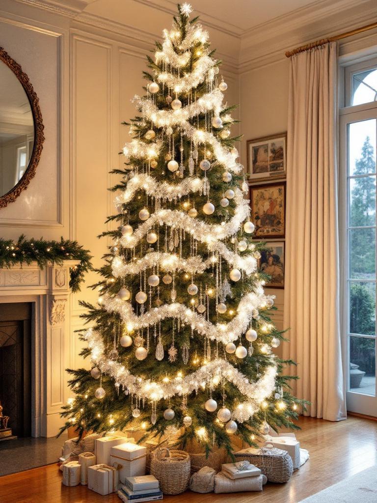 The Masterpiece: Crystal Cascade Chandelier Tree