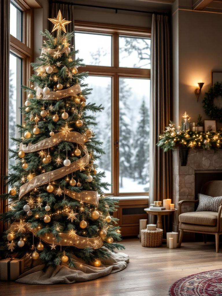 The Rustic-Luxe Alpine Lodge Look