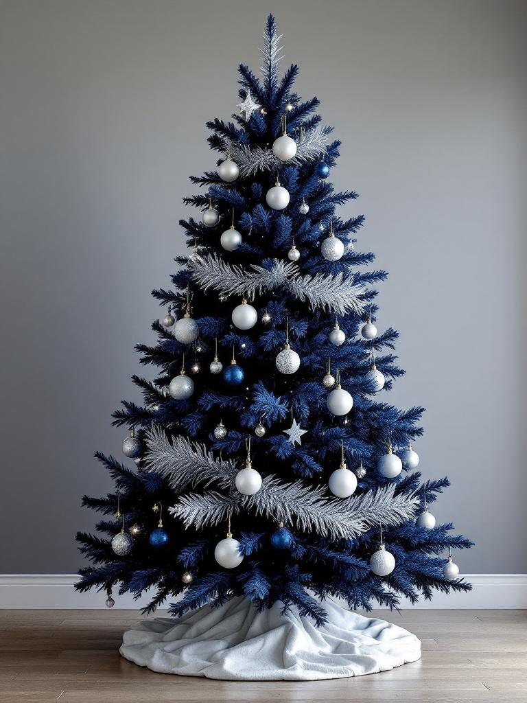 The Midnight Blue and Silver Galaxy