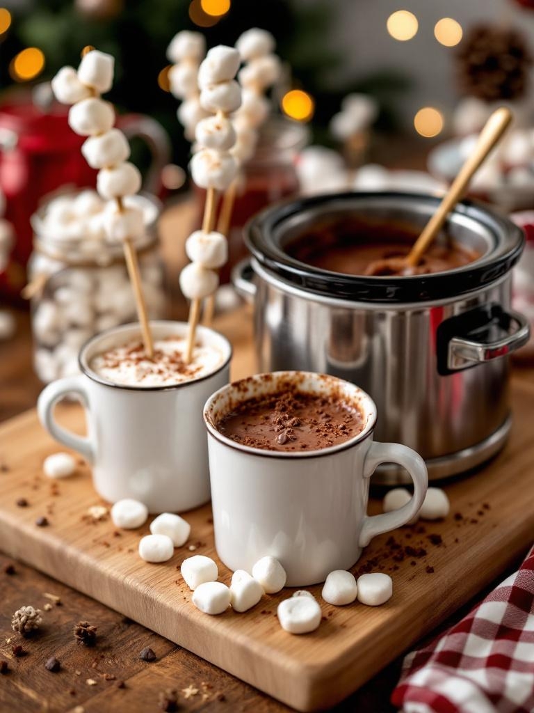 15 DIY Winter Centerpiece Decor Ideas (That Look Expensive) 29 Hot Cocoa Bar Centerpiece