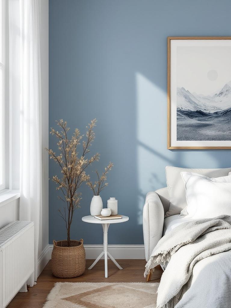 7 Winter Color Palettes That Will Transform Your Living Room 5 Icy Blue Hues + Crisp White