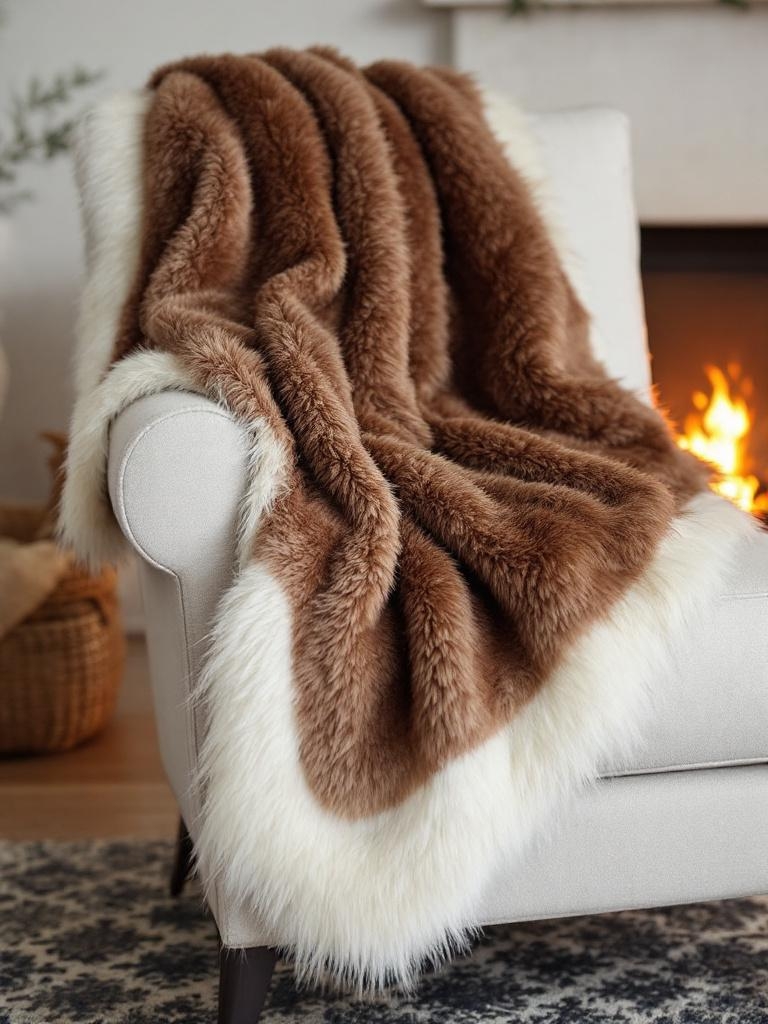 13 Winter Fireside Decor Ideas for the Coziest Spot in the House 7 Layered Faux Fur Throws That Beg for Netflix Marathons