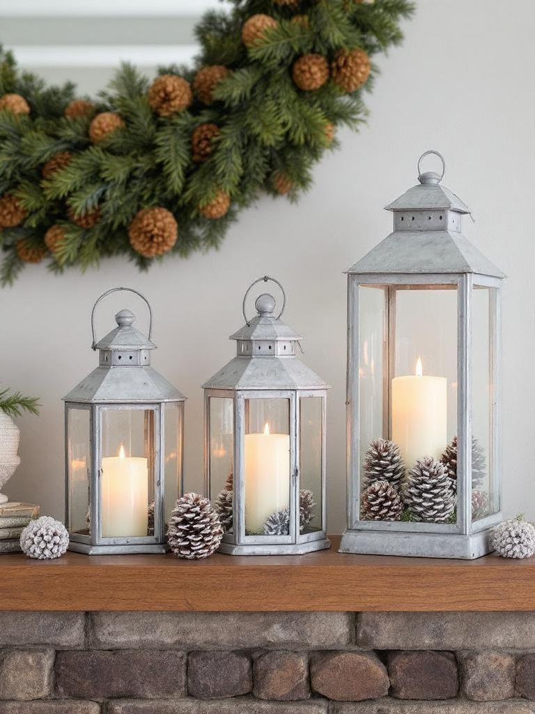 13 Winter Fireside Decor Ideas for the Coziest Spot in the House 12 Winter Lantern Display Ideas That Scale Your Mantel