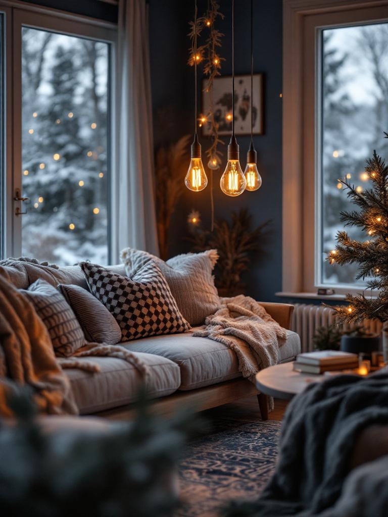 17 Winter Living Room Details That Turn Cold Nights Into Cozy Ones 29 Dusk-to-Dawn Smart Bulbs