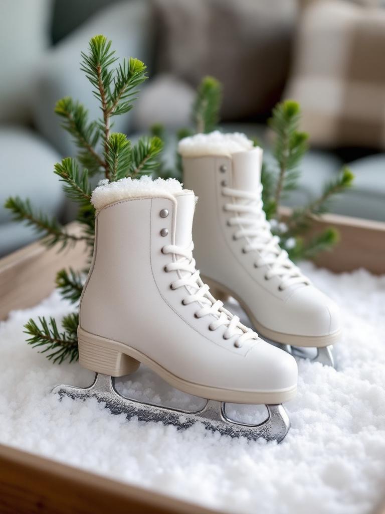 19 Budget-Friendly Winter Living Room Decor Hacks 14 Coffee Table to Ice-Skate Scene