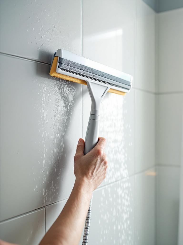 5 Daily Habits That Keep Your House Mess-Free Forever 10 5 Daily Habits That Keep Your House Mess-Free Forever: One-Minute Shower Squeegee