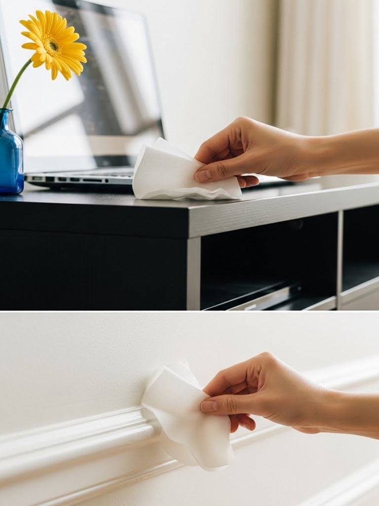 5 Daily Habits That Keep Your House Mess-Free Forever 14 5 Daily Habits That Keep Your House Mess-Free Forever: Coffee-Filter Dust Dash
