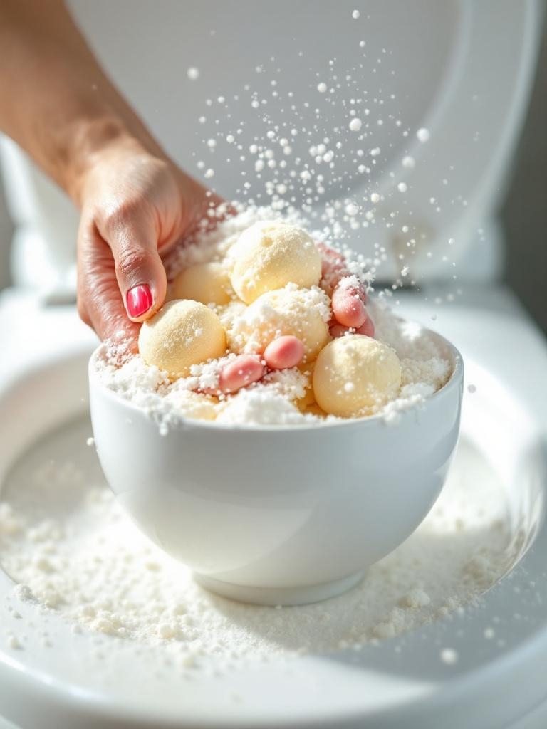 The Bare-Minimum Girl’s Approach to a Sparkling Bathroom 18 Bare-Minimum Girl's Approach to a Sparkling Bathroom: DIY Daily Toilet Refresh with Tea Tree Bombs