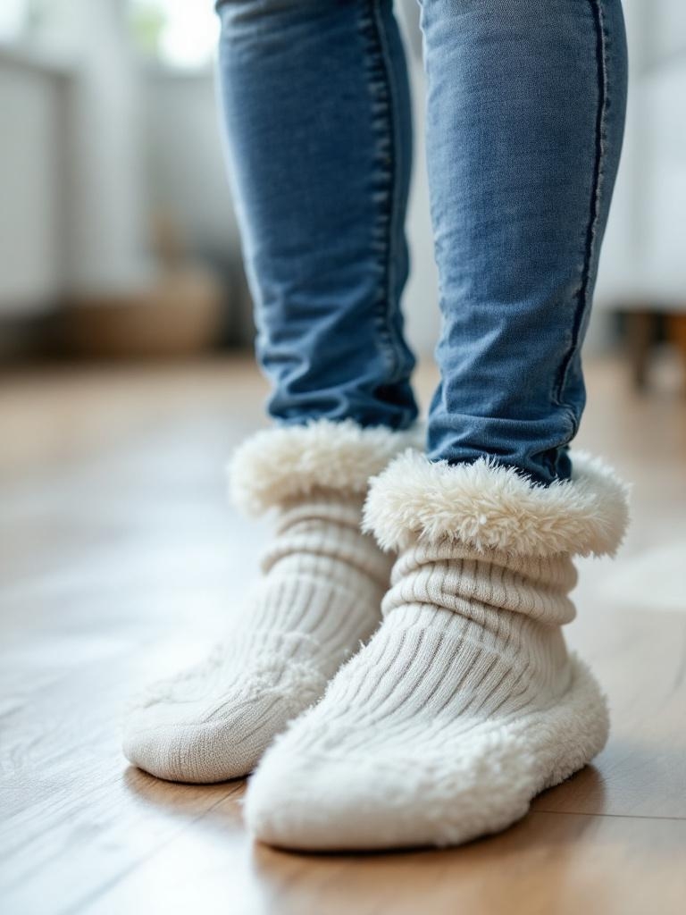 Lazy People Cleaning Hacks Pros Don't Want You to Know 22 Lazy People Cleaning Hacks Pros Don't Want You to Know: Sock Mop Slippers