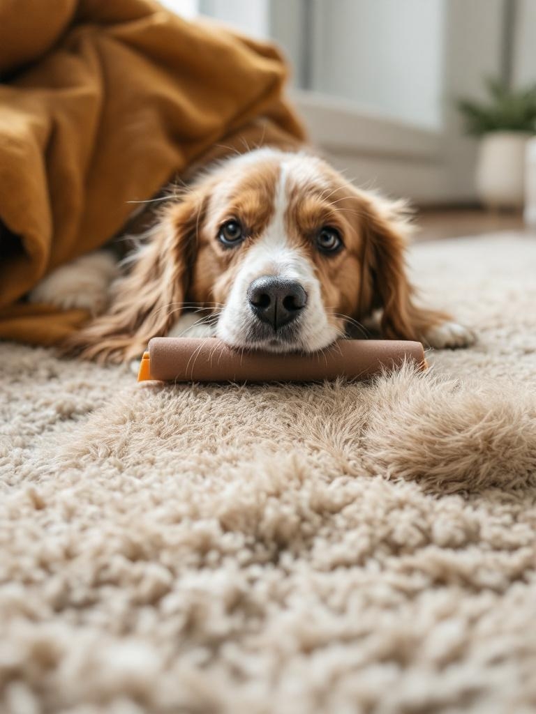 Lazy People Cleaning Hacks Pros Don't Want You to Know 23 Lazy People Cleaning Hacks Pros Don't Want You to Know: Squeegee Pet-Hair Hack