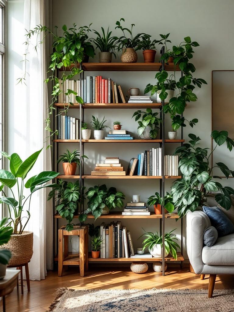 Turn Bookshelves into Green Skyscrapers