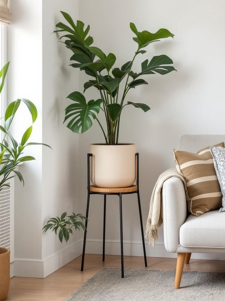 The Living Room Plants Decor Ideas Trend You’ll See Everywhere in 2026 13 Corners Are Dead Space Until You Add a Stool