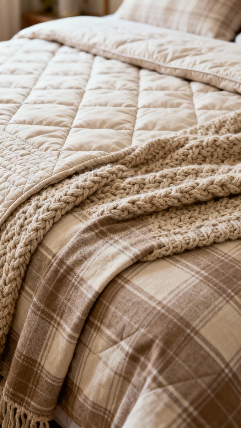 11 Winter Bedroom Decor Ideas For The Coziest Sleep Of Your Life 7 Winter Bedroom Decor Ideas - Layer Your Bedding Like a Pro