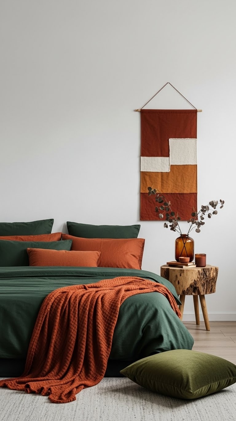 11 Winter Bedroom Decor Ideas For The Coziest Sleep Of Your Life 8 Winter Bedroom Decor Ideas - Warm Up Your Color Palette