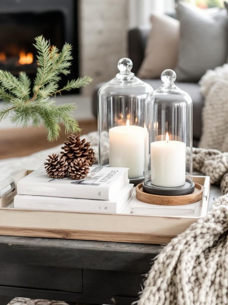 17 Winter Living Room Details That Turn Cold Nights Into Cozy Ones 15 Coffee Table Winter Scene