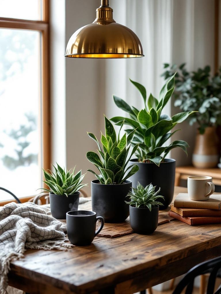 5 Winter Plant and Planter Ideas to Bring Life Indoors 5 Winter Plants - Snake Plants: The Unkillable Winter Warriors