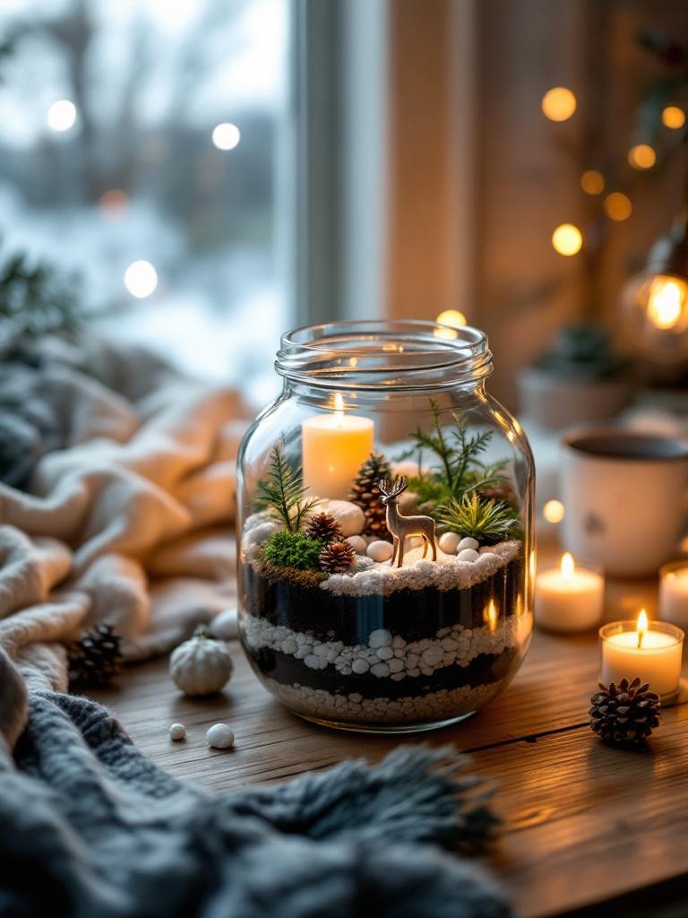 5 Winter Plant and Planter Ideas to Bring Life Indoors 7 Winter Plant and Planter Ideas - Winter Wonderland Terrariums: Your Personal Snow Globe