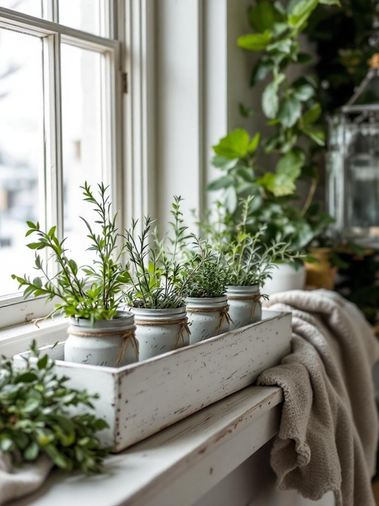 5 Winter Plant and Planter Ideas to Bring Life Indoors 11 Winter Plants - Rustic Winter Herb Garden: Farmhouse Vibes Without the Farm