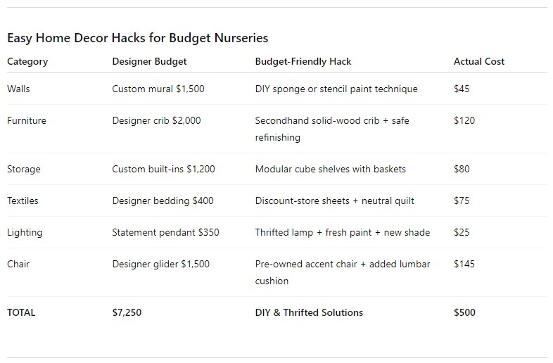 7 Nursery Colors That Don't Suck (From Someone Who Learned the Hard Way) 18 Before and After: Nursery Budget Breakdown