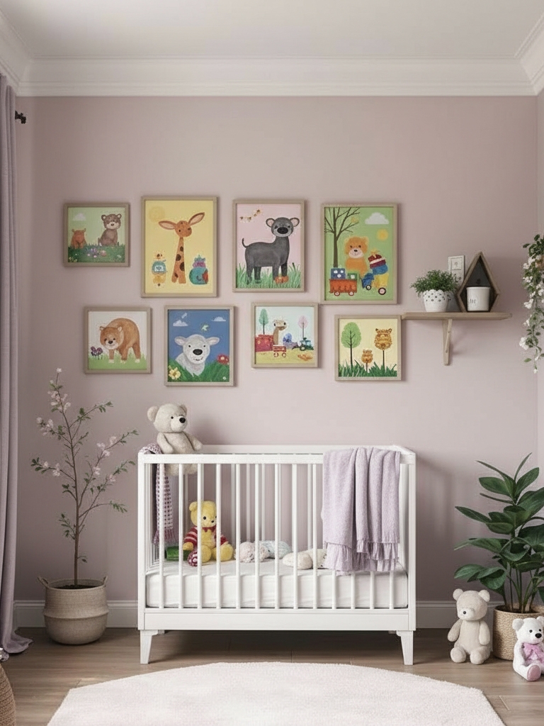 7 Nursery Colors That Don't Suck (From Someone Who Learned the Hard Way) 13 Nursery Colors - Muted Pink