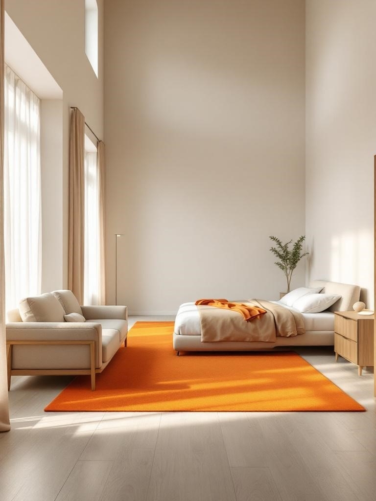 Make a Small Room Feel Bigger - Float Your Furniture