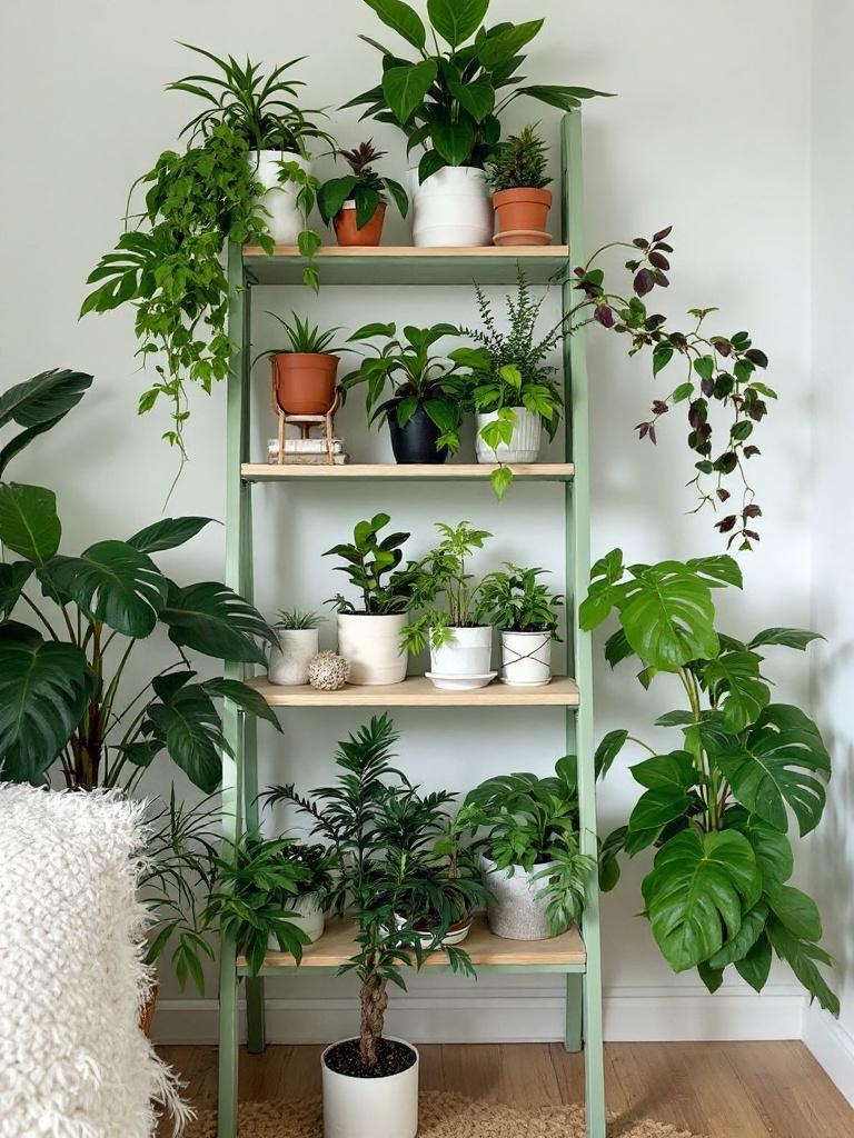 Plant Shelfies Are Everywhere - Here’s How to Make Yours Look Expensive 6 Plant Shelfie - Start With a Statement Shelfie