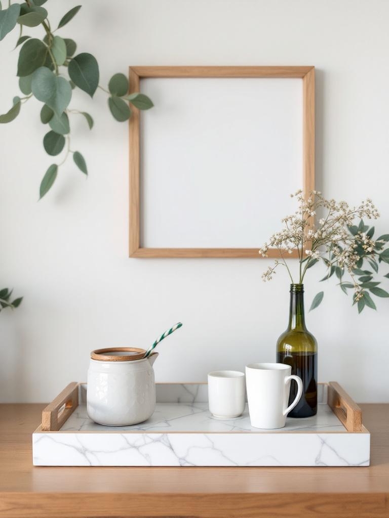 Home Updates Under $50 - DIY a Bar Tray from a Thrifted Picture Frame
