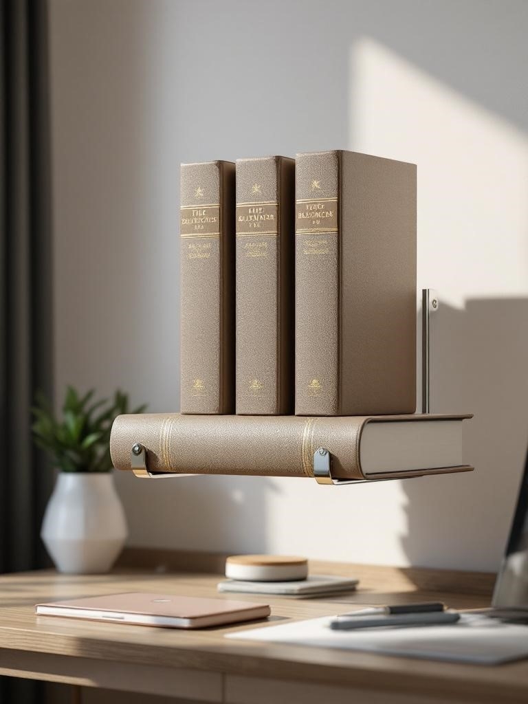Home Updates Under $50 - Float Your Books with $9 Invisible Shelves