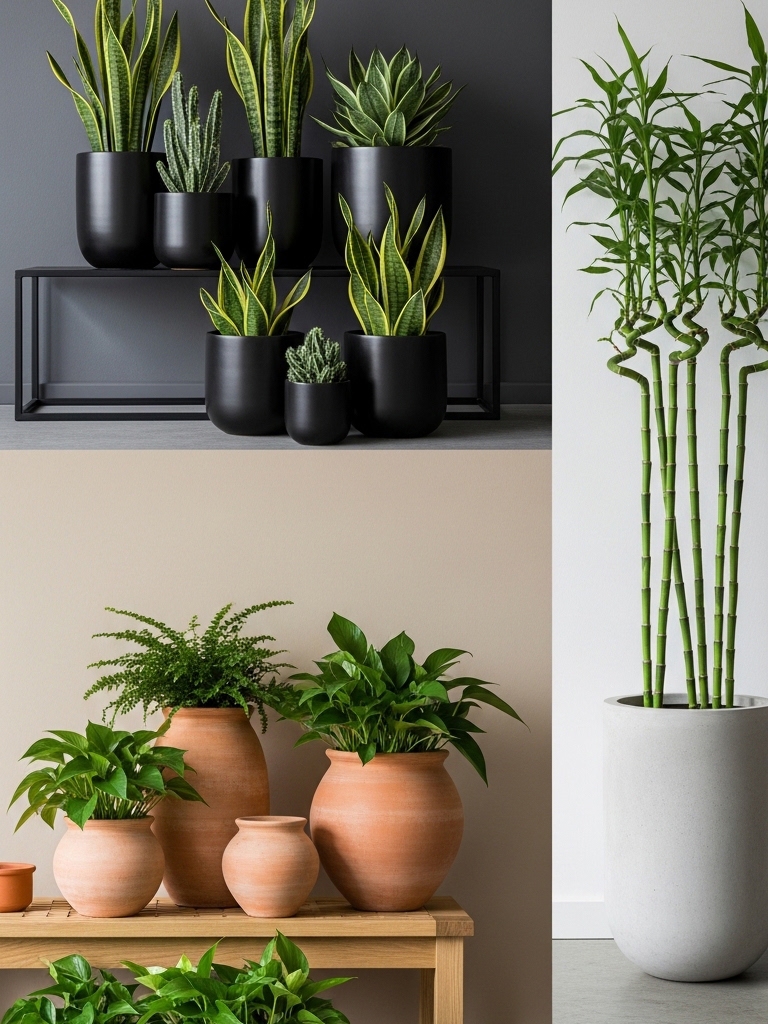 Pots, Stands, and Styling Without Clutter