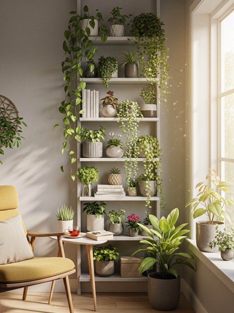 Small Space? Go Vertical