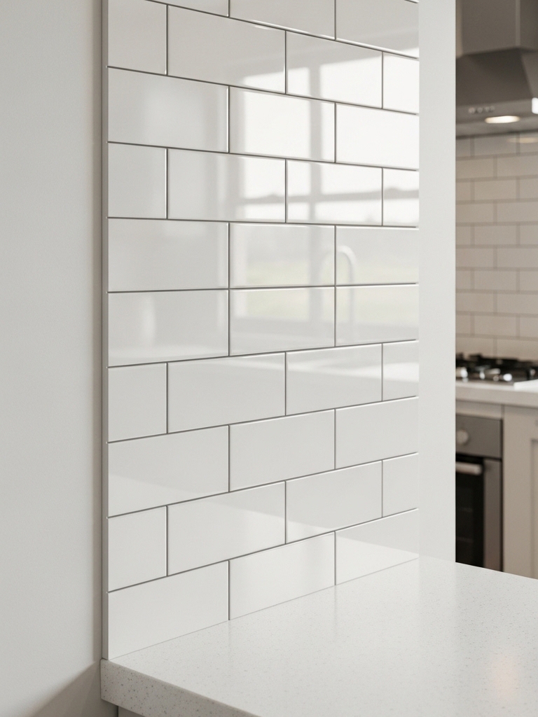 I Transformed My Ugly Rental Kitchen in 48 Hours for $150 (No Renovation Needed) 9 I Transformed My Ugly Rental Kitchen - The Backsplash Illusion
