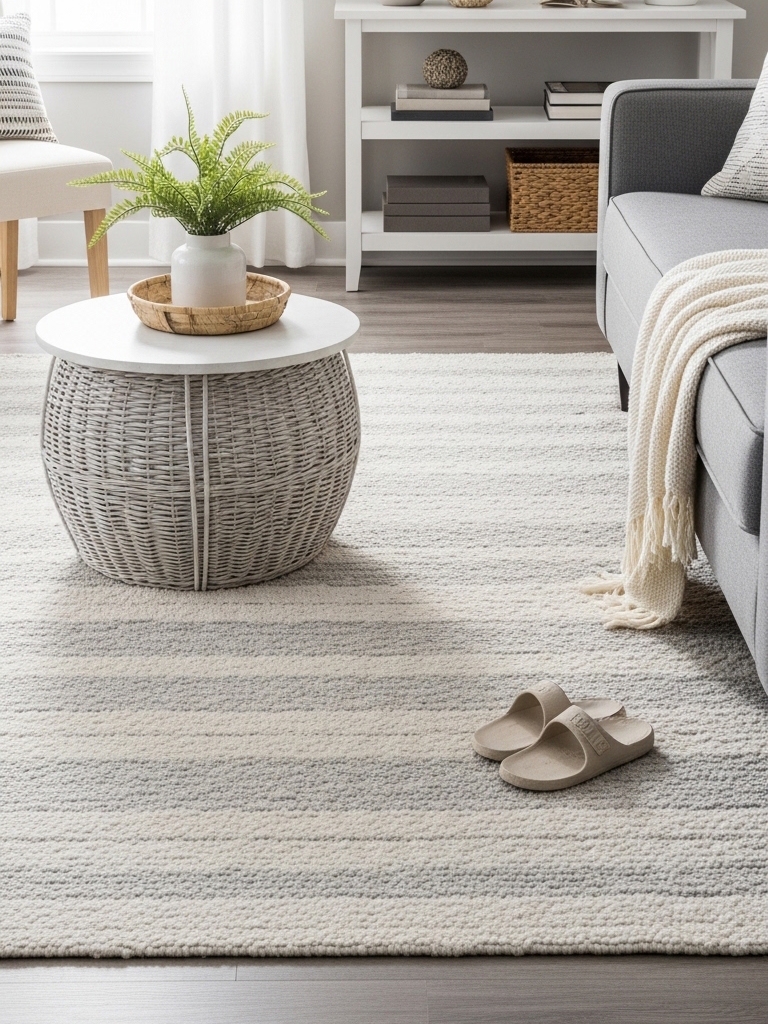 15 Scandinavian Decor Ideas That Look High-End on a Baby Budget 19 Scandinavian Budget Decor Ideas - Go Minimalist With Rugs