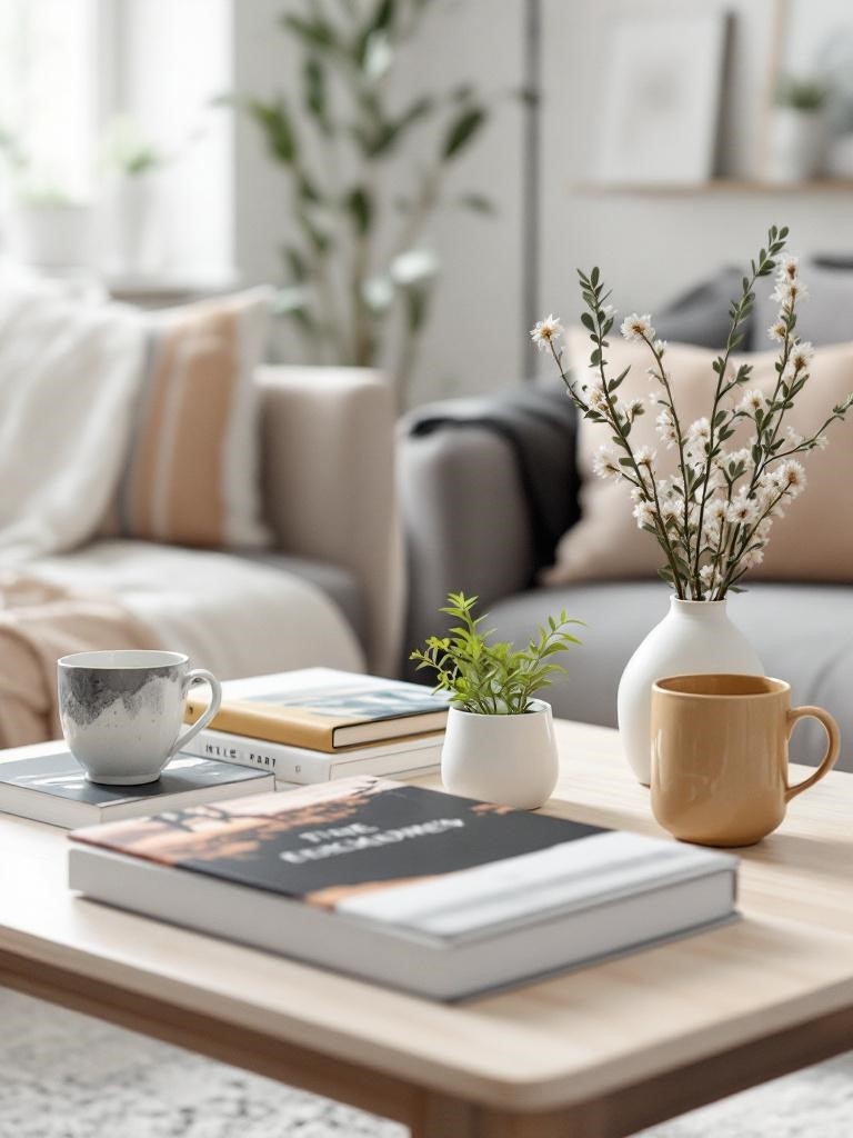15 Scandinavian Decor Ideas That Look High-End on a Baby Budget 21 Scandinavian Budget Decor Ideas - Style With Books and Ceramics