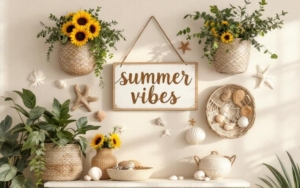 Summer Wall Decor Ideas for a Fresh, Sun-Kissed Look