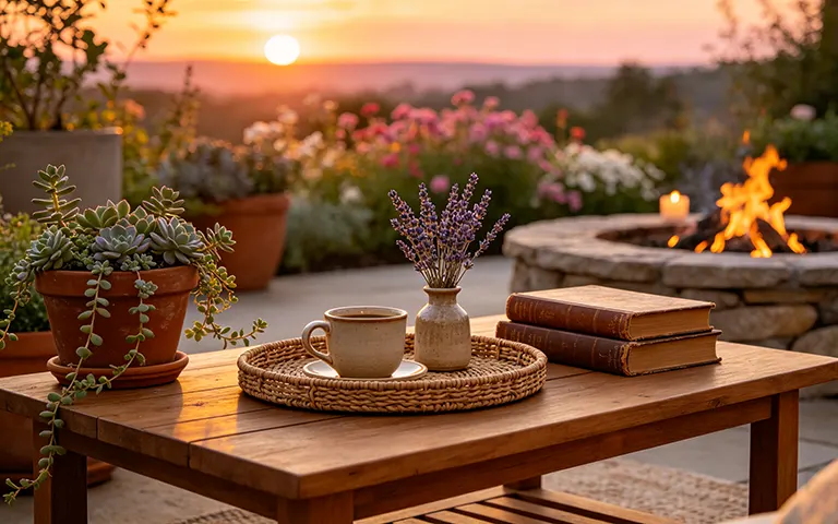 11 Patio Coffee Table Decor Ideas That Survive the Elements