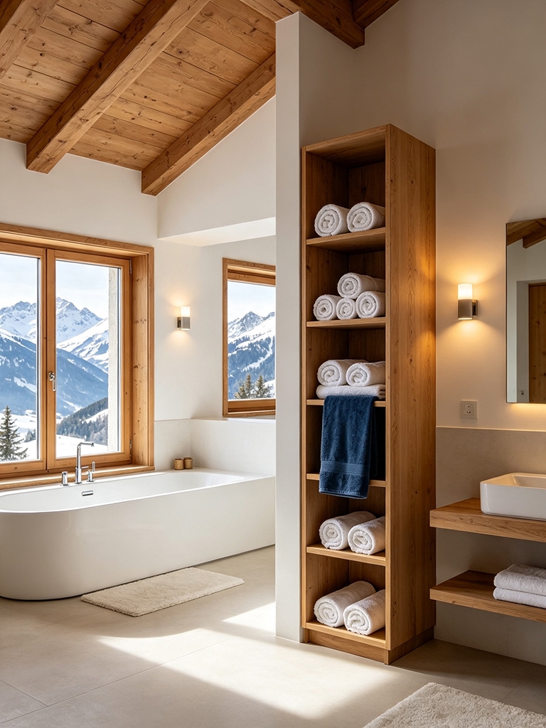 17 Bathroom Furniture Ideas That Turn Everyday Washrooms Into Luxury Spaces 5 Bathroom Freestanding Tower