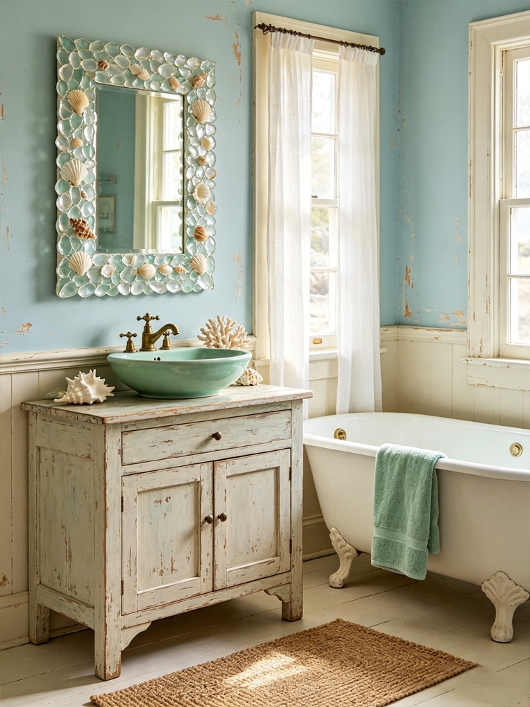 15 Coastal Bathroom Decor Ideas That Make Your Home Feel Like a Luxury Beach Resort 11 Coastal Bathroom Ideas -