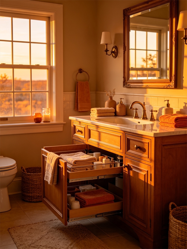 17 Bathroom Furniture Ideas That Turn Everyday Washrooms Into Luxury Spaces 18 Pull-Out Under-Sink Storage System for bathrooms