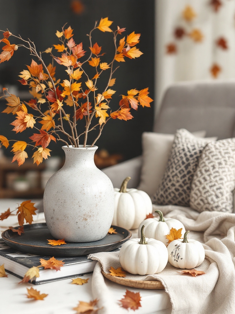 11 Cheap Fall Decor Ideas That Look Surprisingly Luxurious 5 Cheap Fall Decor Ideas - Use Branches, Leaves, and Other Free Finds